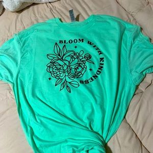 Blooming with kindness tee shirt